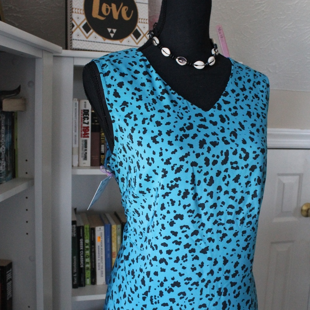Long Leopard Dress